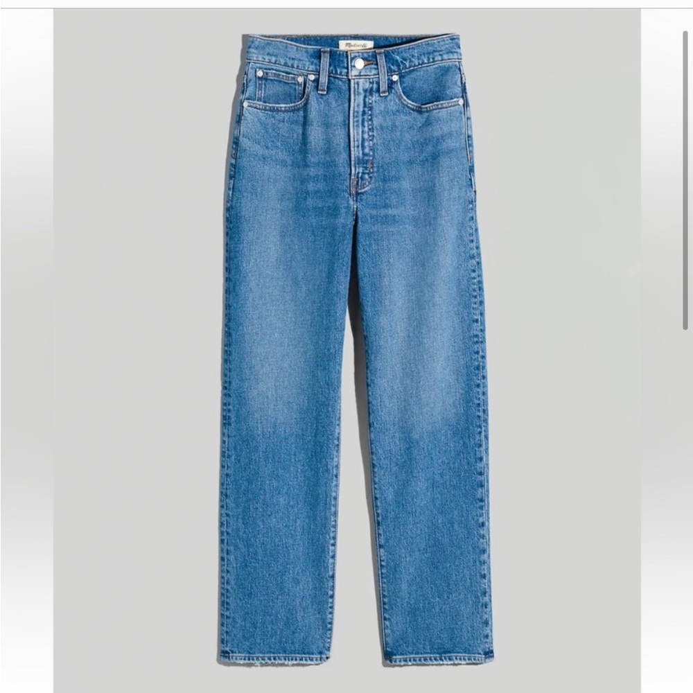 Madewell NWT The Tall Perfect Vintage Straight Jean in Earlwood Wash 29 Tall